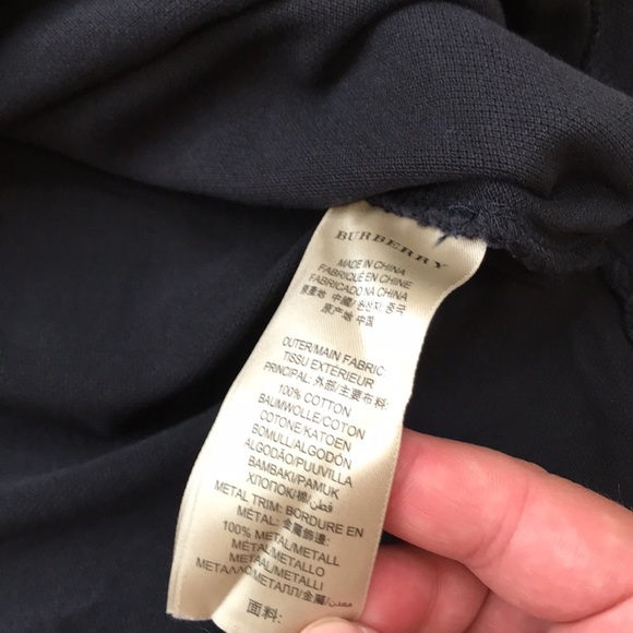 Burberry black small polo shirt - Picture 5 of 5